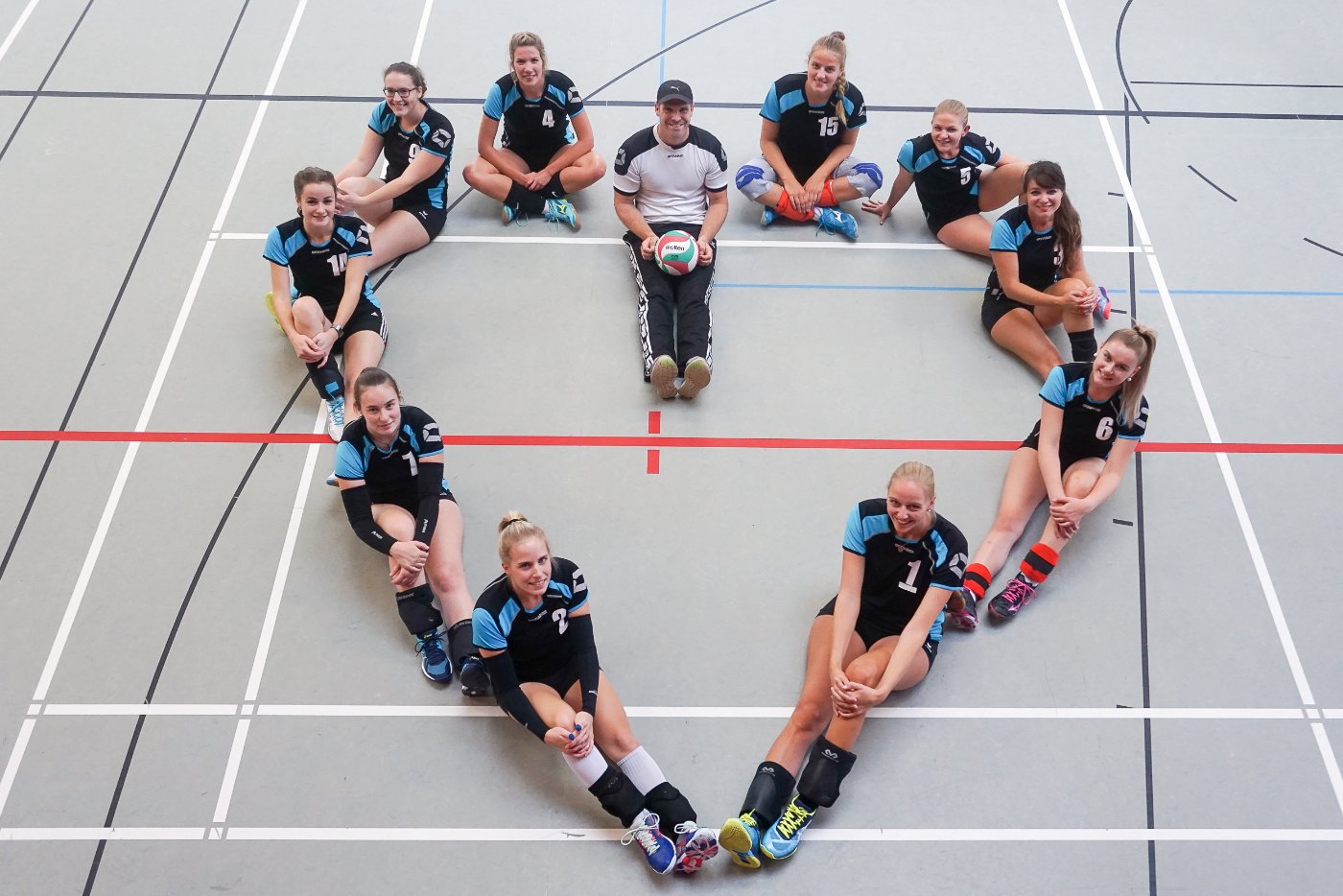Teamfoto Sande II – Volleyball SV Blau-Weiß Sande, Paderborn